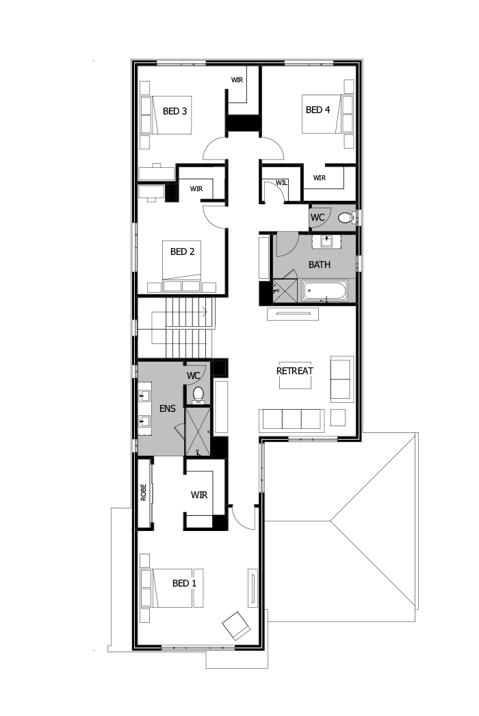 38 First Floor Floorplan (Guest bedroom)
