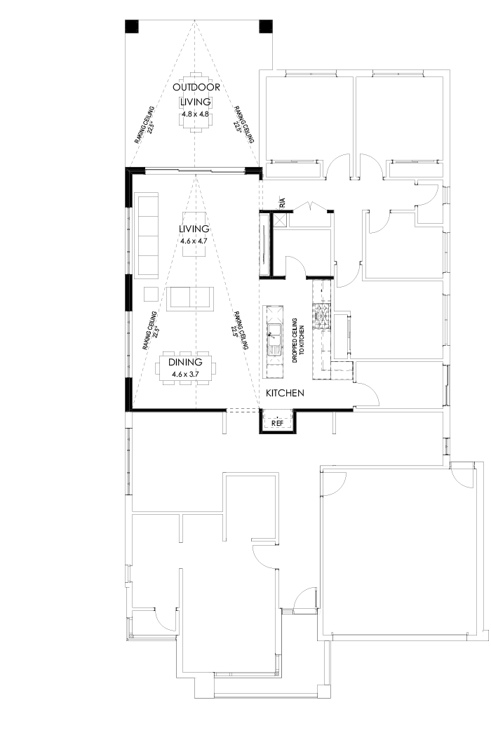 27  Floor Floorplan (Skillion raked ceiling)