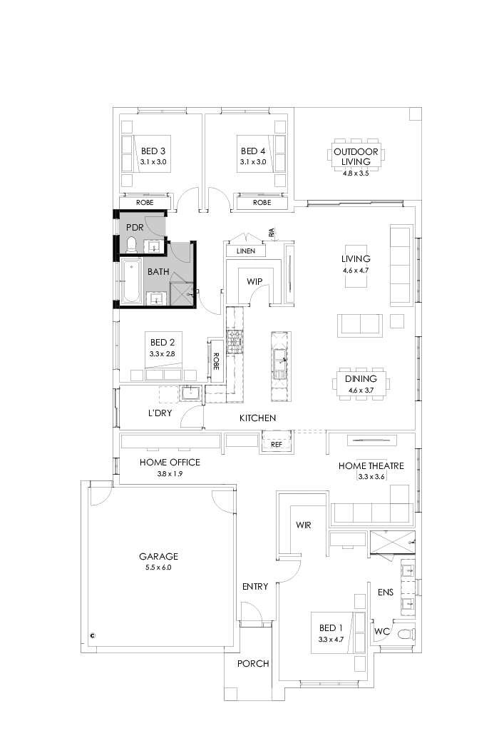 27  Floor Floorplan (Powder room)