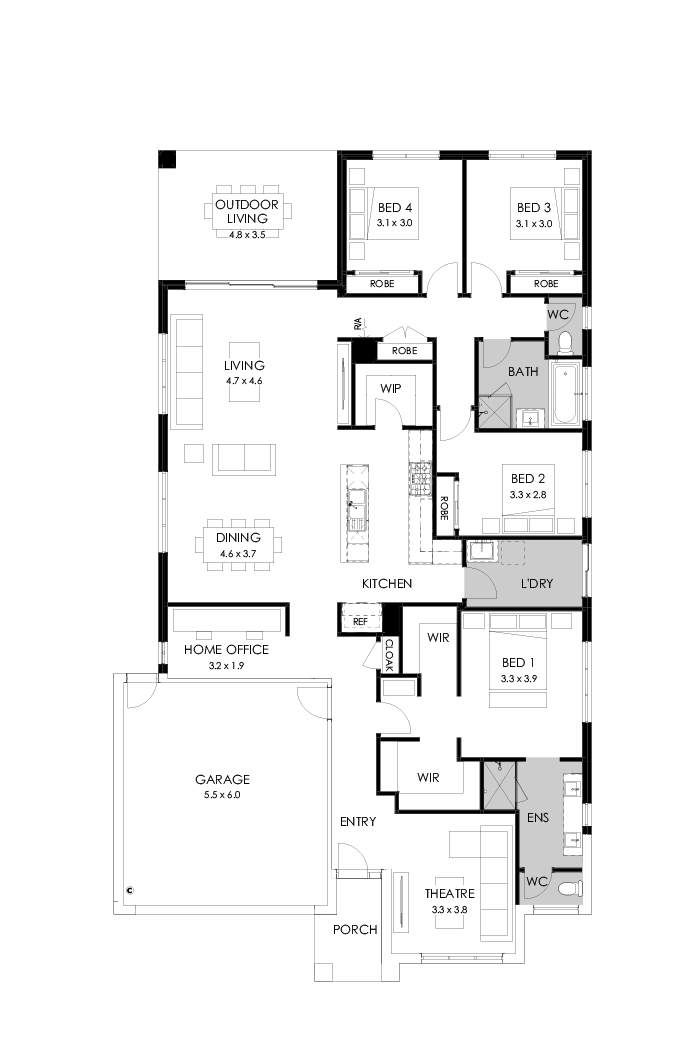 27  Floor Floorplan (Alternate theatre)