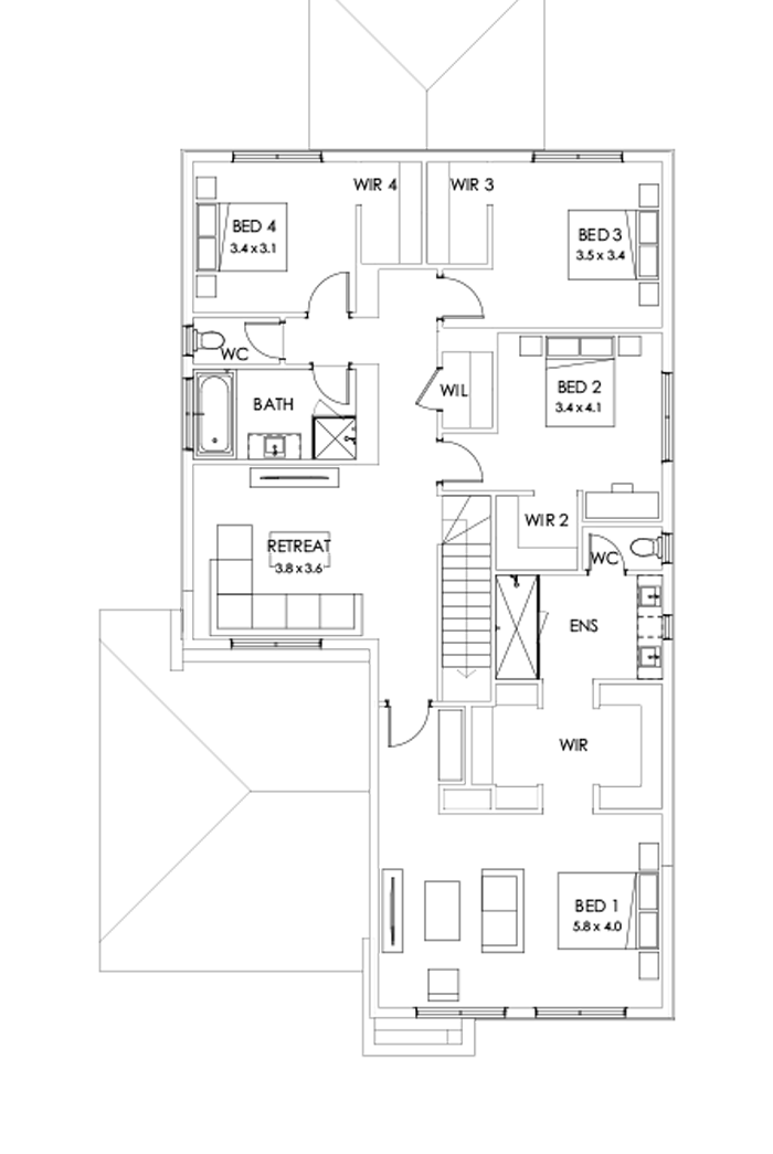 36 First Floor Floorplan (Outdoor living)