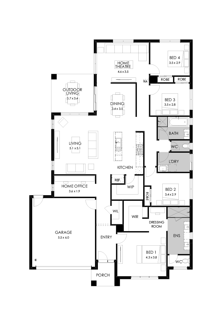 28  Floor Floorplan (Standard)