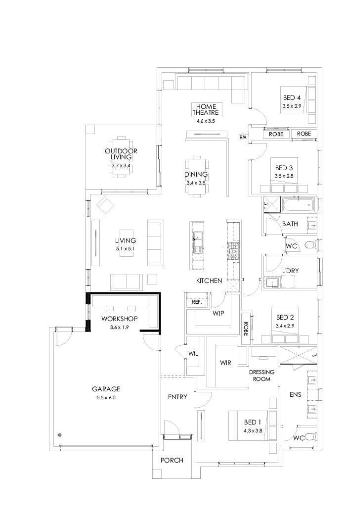28  Floor Floorplan (Workshop)