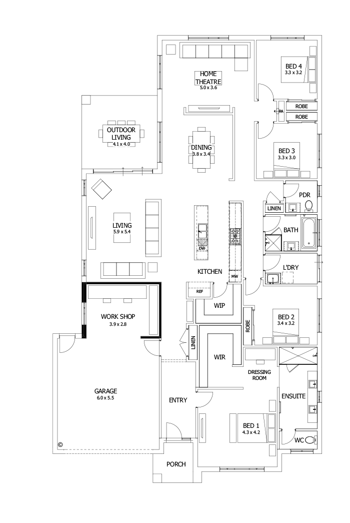32  Floor Floorplan (Workshop)