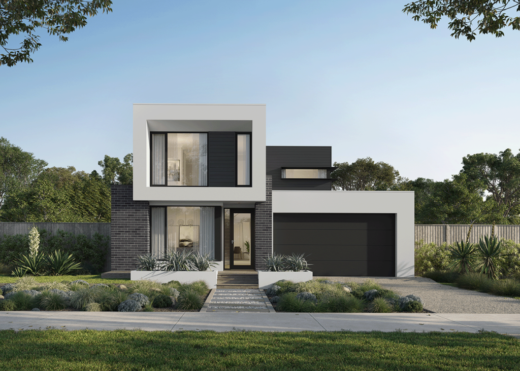 Image showcasing 32 Modern Gray House Exterior Color Schemes We Love - The Spruce