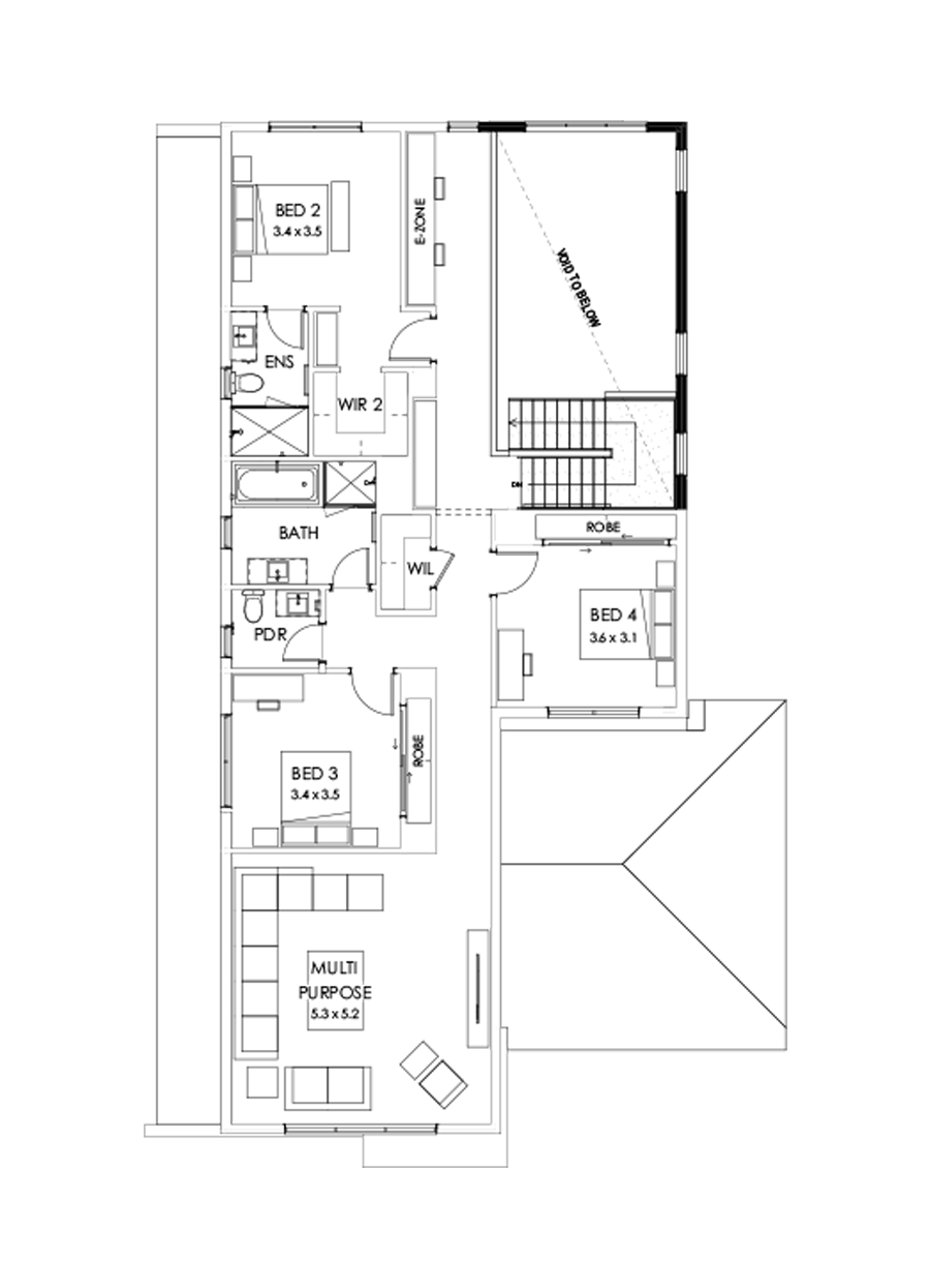 40 First Floor Floorplan (Void)