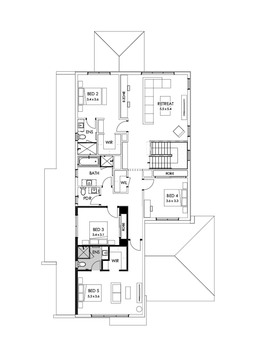 43 First Floor Floorplan (Guest bedroom)