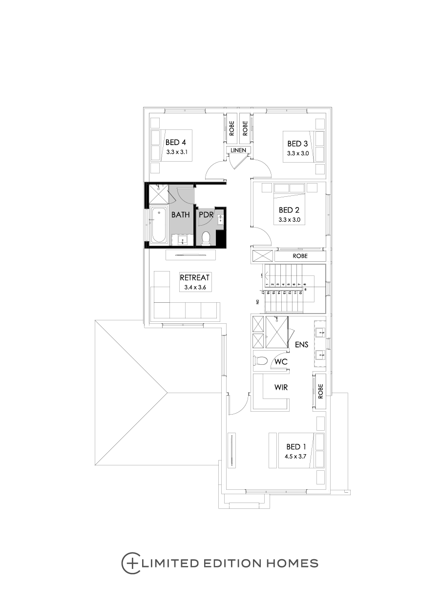 30 First Floor Floorplan (Powder room)