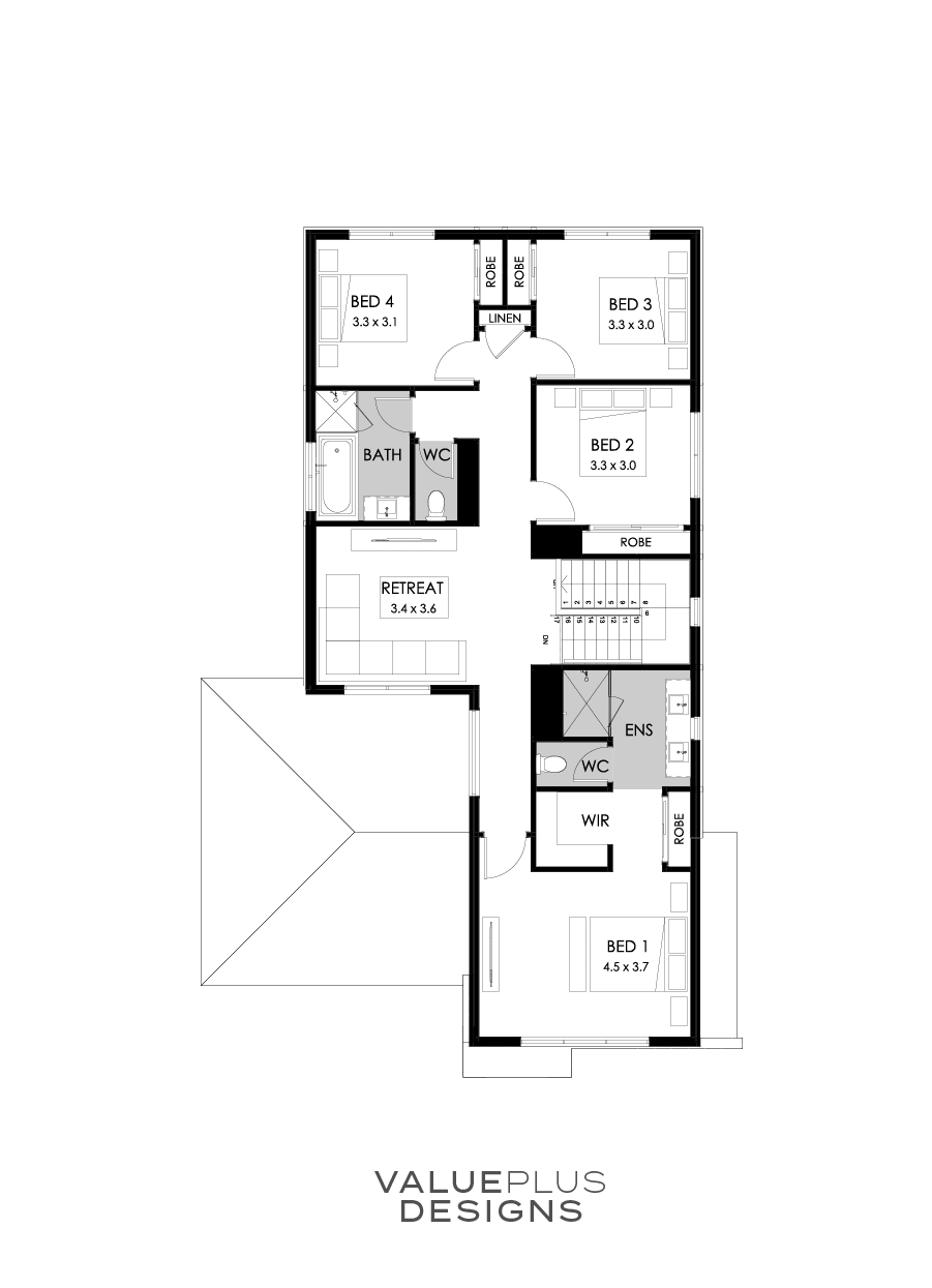 30 First Floor Floorplan (Standard)