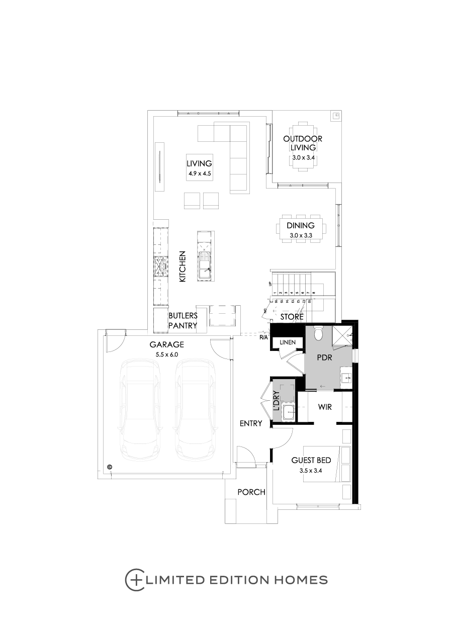 30 Ground Floor Floorplan (Guest bedroom)
