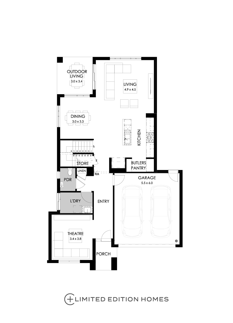 30 Ground Floor Floorplan (Standard - Flipped)