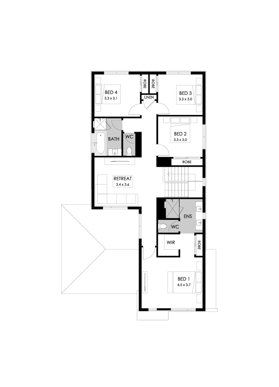 30 First Floor Floorplan (Standard)
