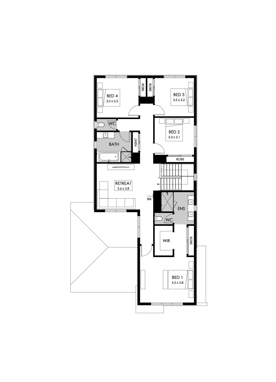 33 First Floor Floorplan (Standard)