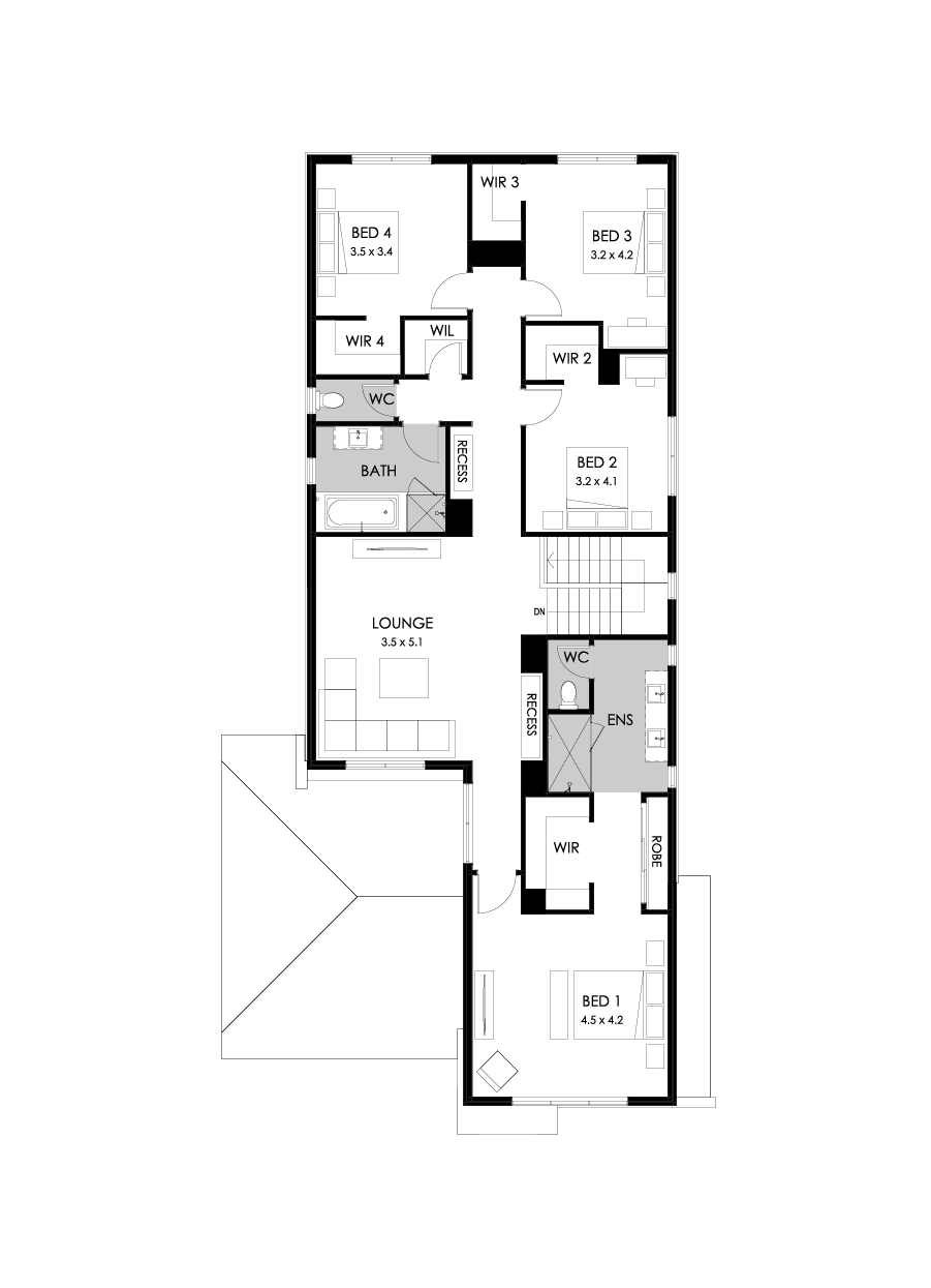 38 First Floor Floorplan (Standard)