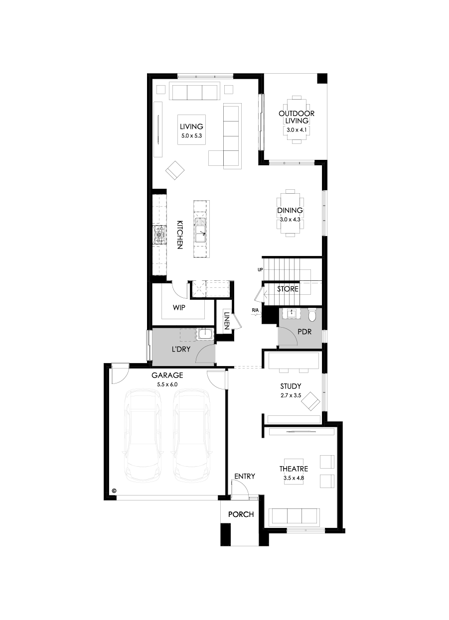 38 Ground Floor Floorplan (Standard)