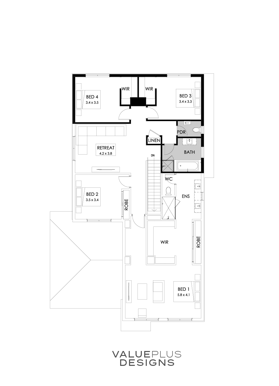 39 First Floor Floorplan (Powder Room)