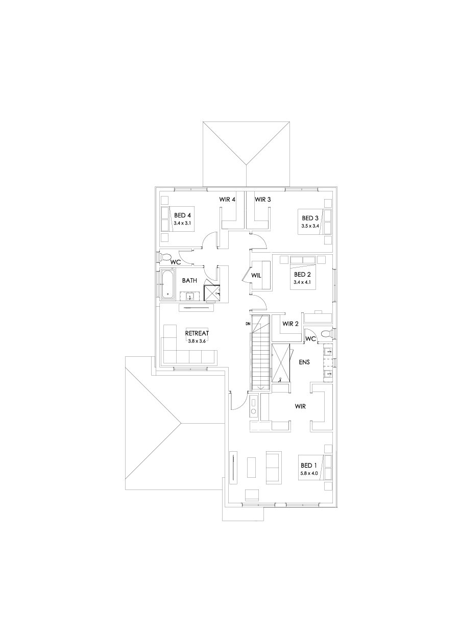 36 First Floor Floorplan (Outdoor living)