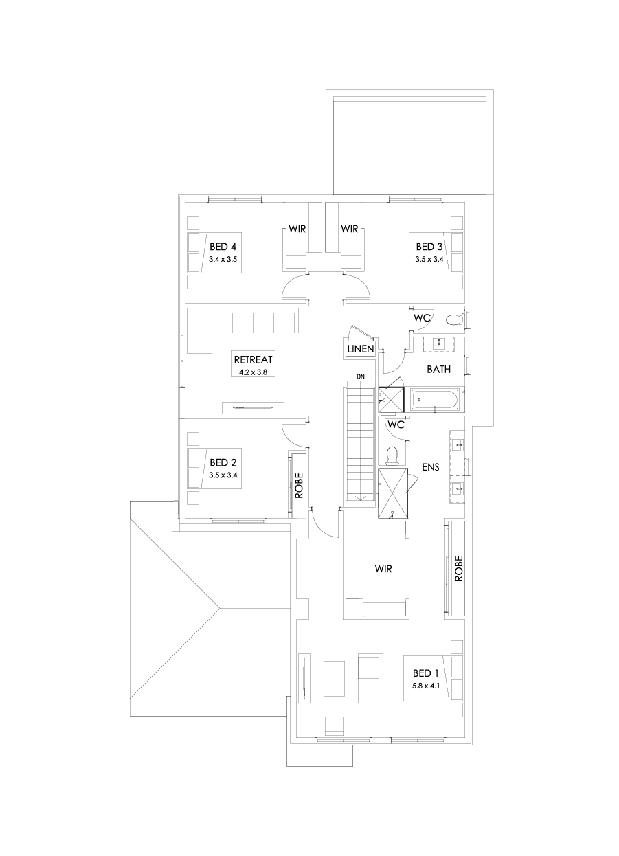 39 First Floor Floorplan (Outdoor living)