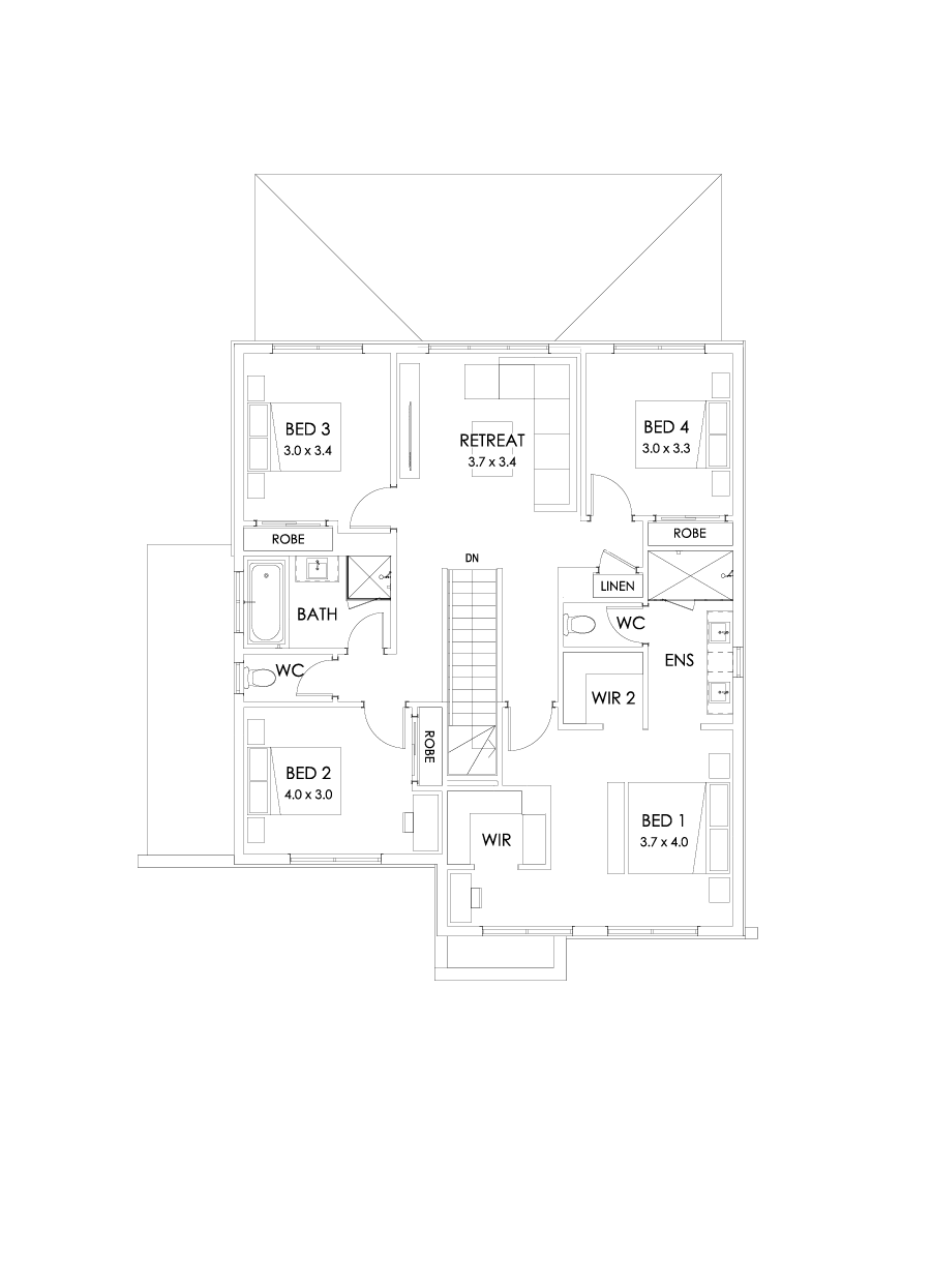 27 First Floor Floorplan (Grand outdoor living)