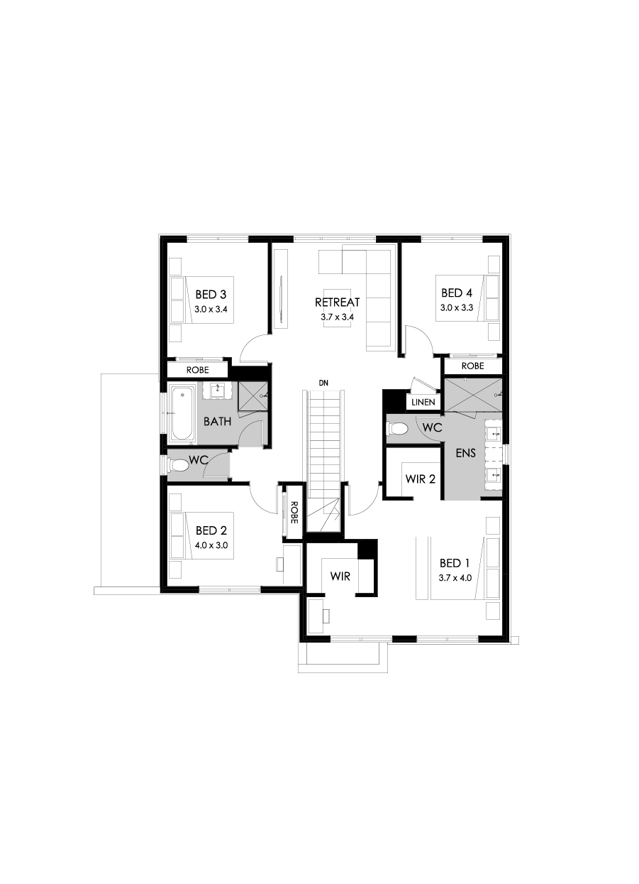 27 First Floor Floorplan (Standard)