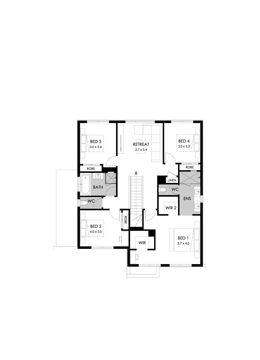 27 First Floor Floorplan (Standard)
