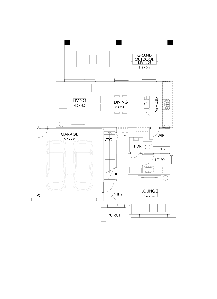 27 Ground Floor Floorplan (Grand outdoor living)