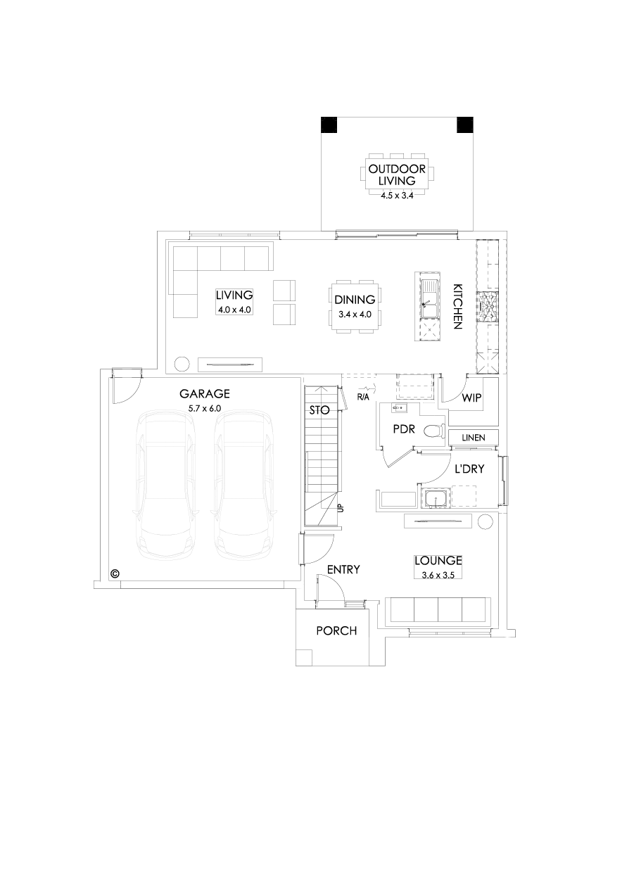 27 Ground Floor Floorplan (Outdoor living)