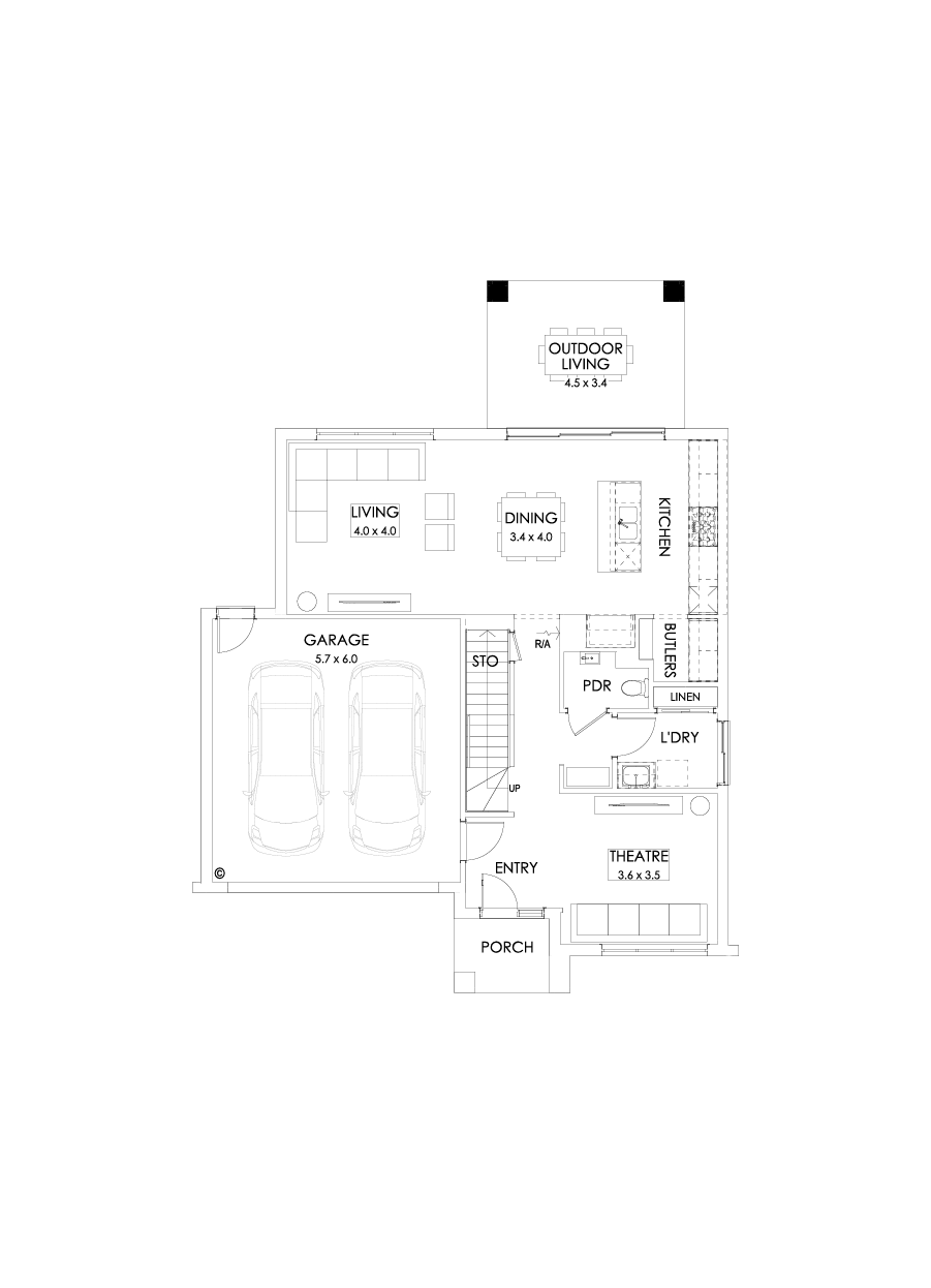 27 Ground Floor Floorplan (Outdoor living)