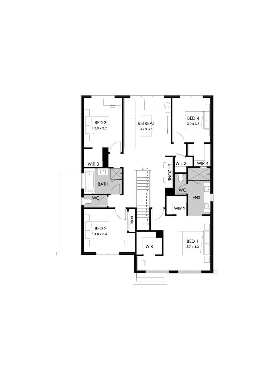 31 First Floor Floorplan (Standard)