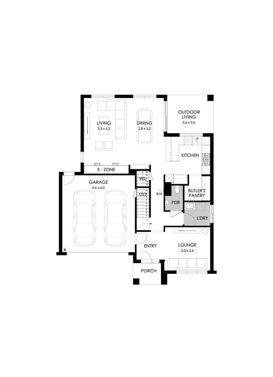 31 Ground Floor Floorplan (Standard)