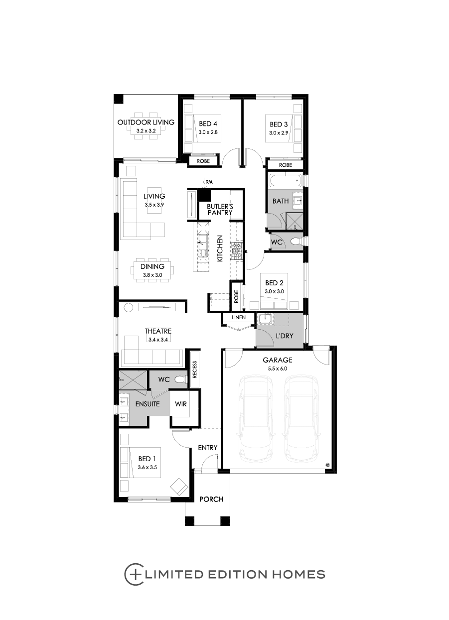 23  Floor Floorplan (Standard - Flipped)