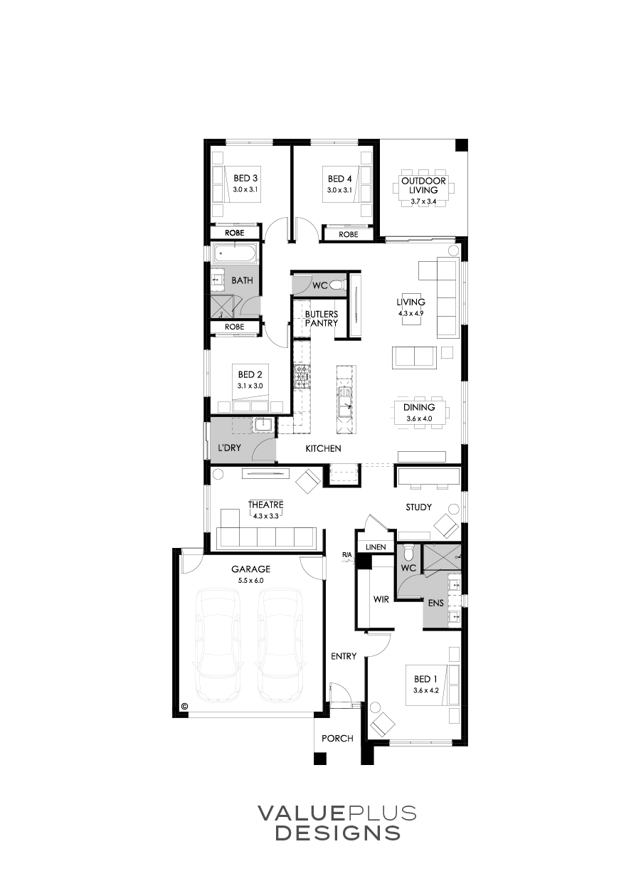 26  Floor Floorplan (Standard)