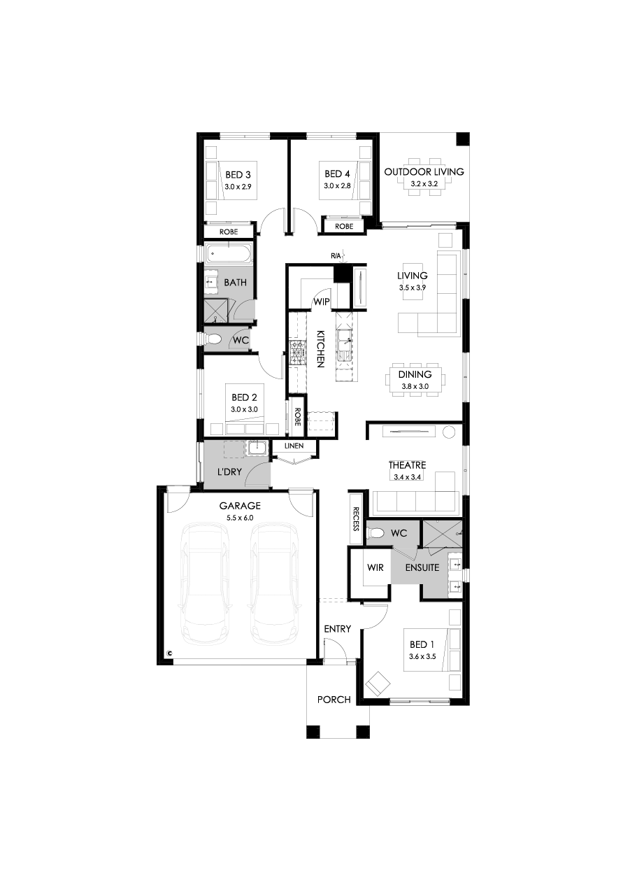 23  Floor Floorplan (Standard)