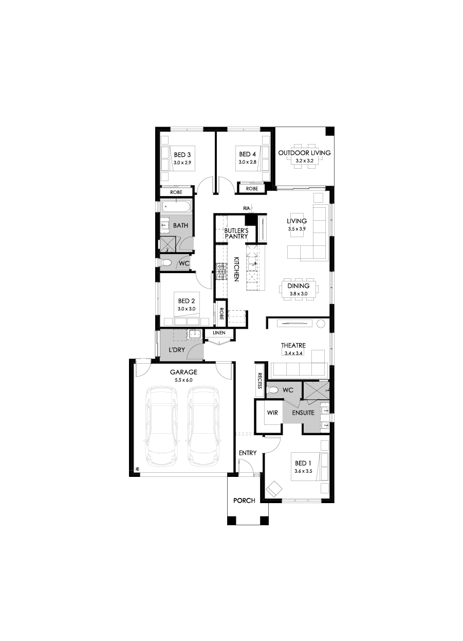 23  Floor Floorplan (Standard)