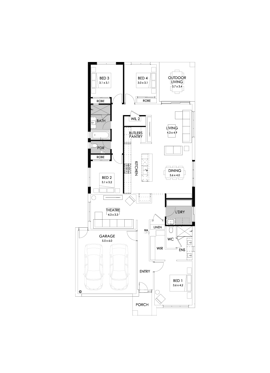 26  Floor Floorplan (Bathroom upgrade)