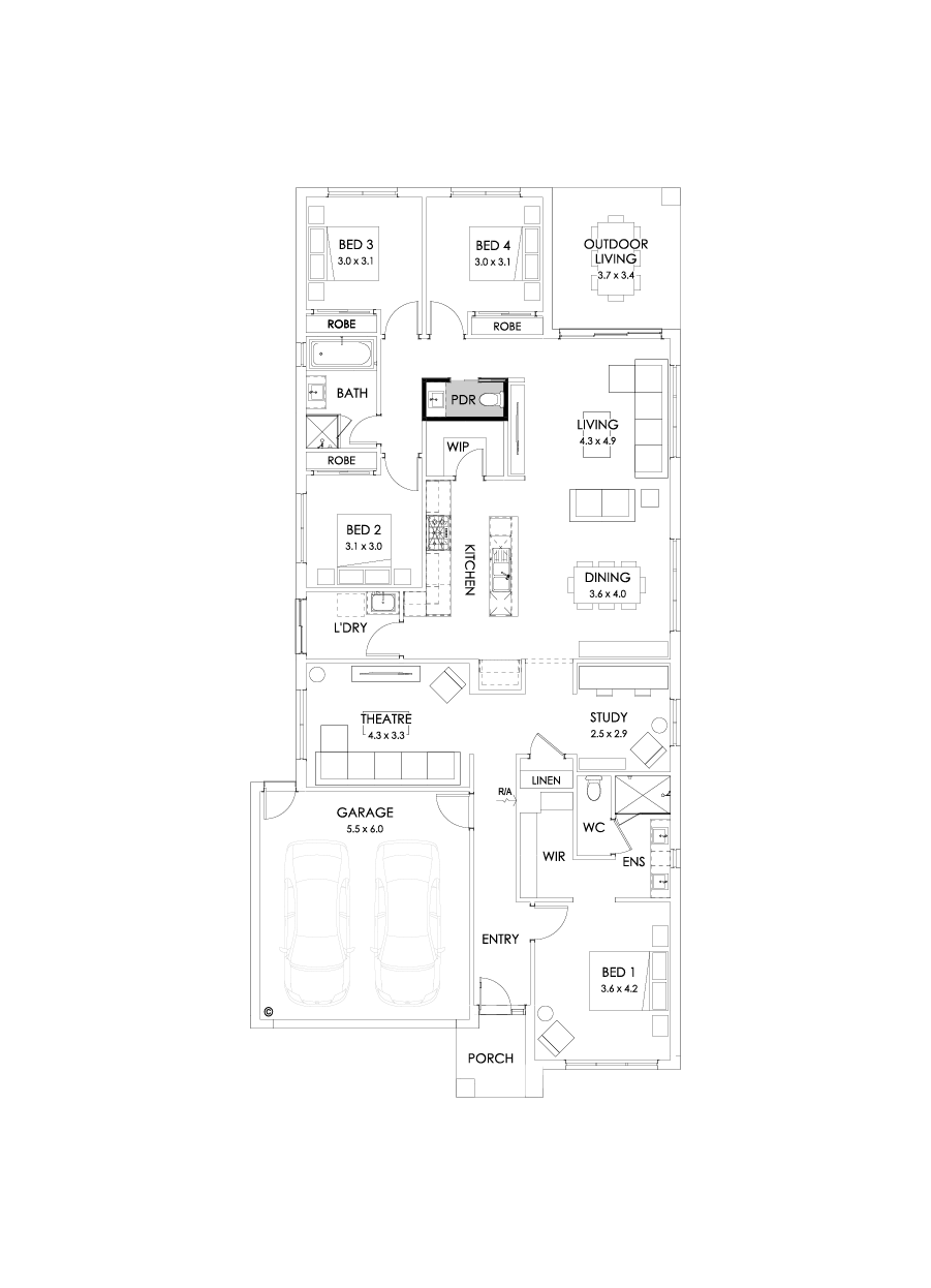 26  Floor Floorplan (Powder room)