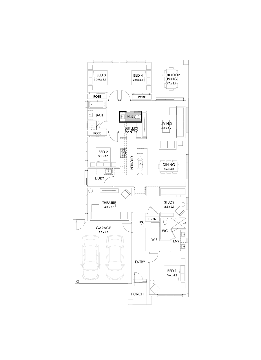 26  Floor Floorplan (Powder room)