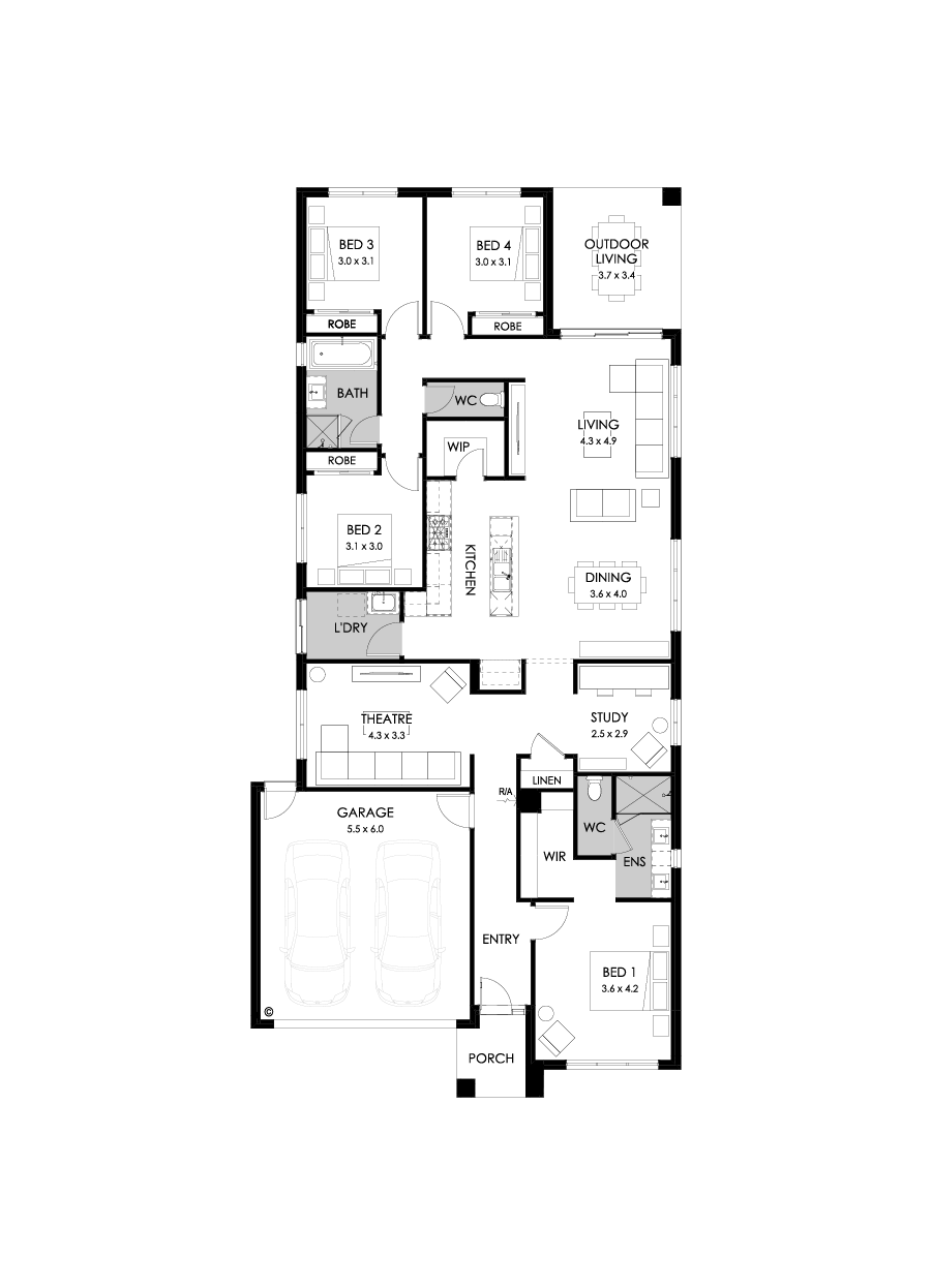 26  Floor Floorplan (Standard)