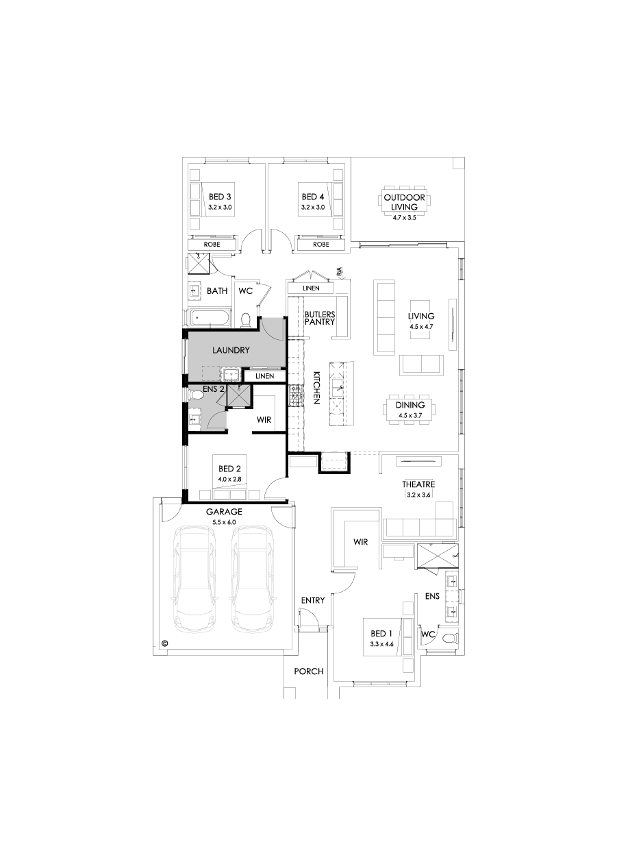 27  Floor Floorplan (Additional ensuite)