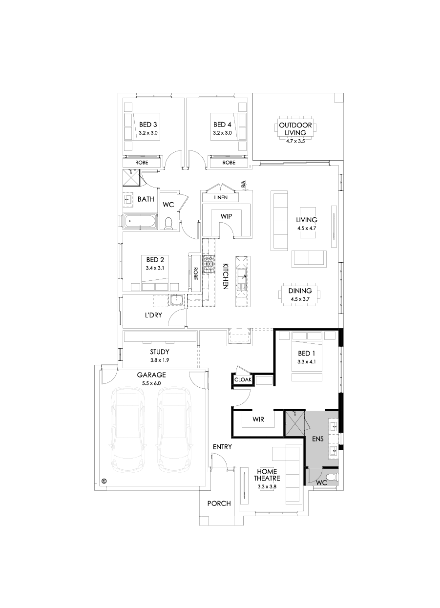 27  Floor Floorplan (Alternate theatre)