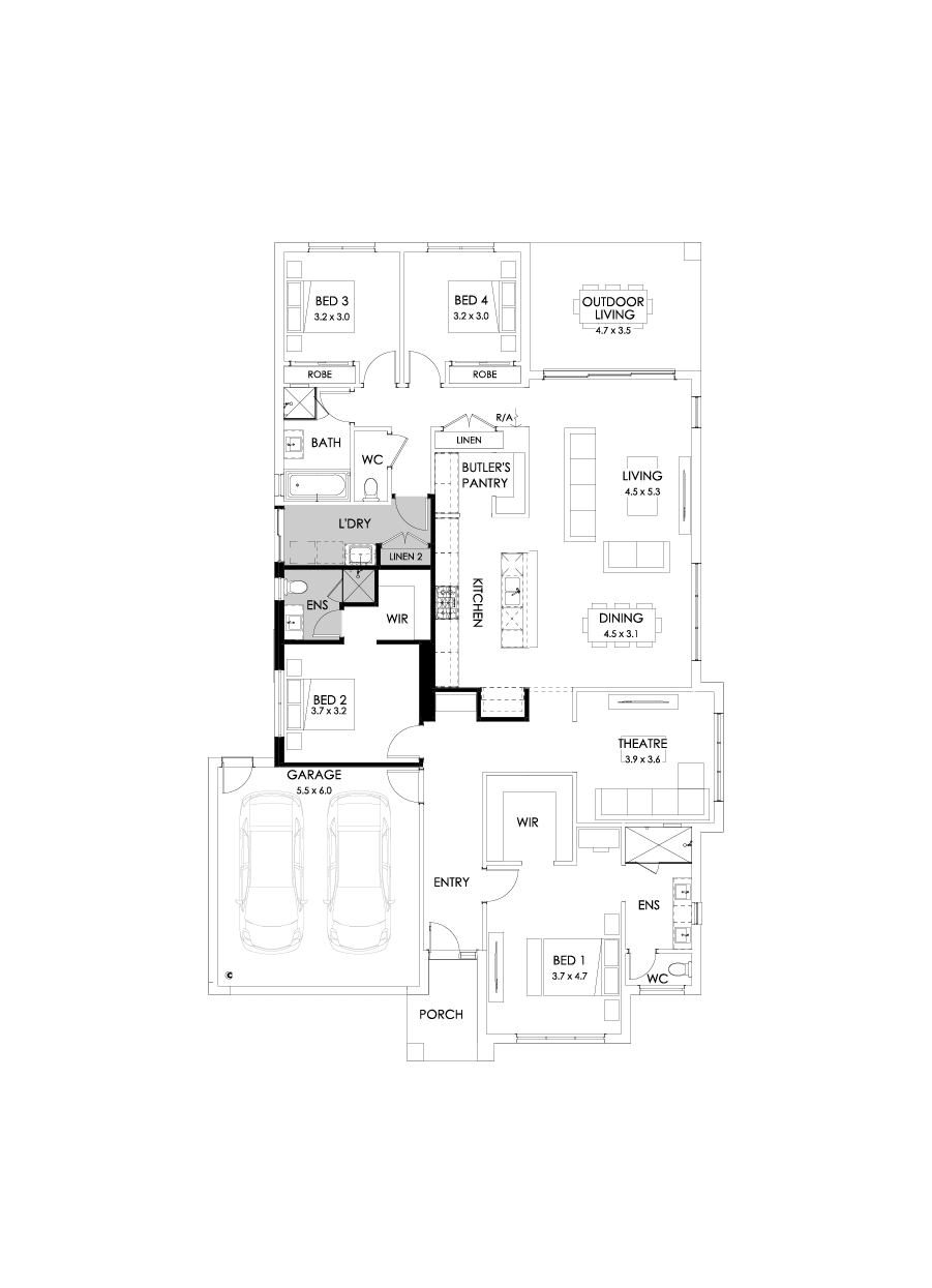 28  Floor Floorplan (Additional ensuite)