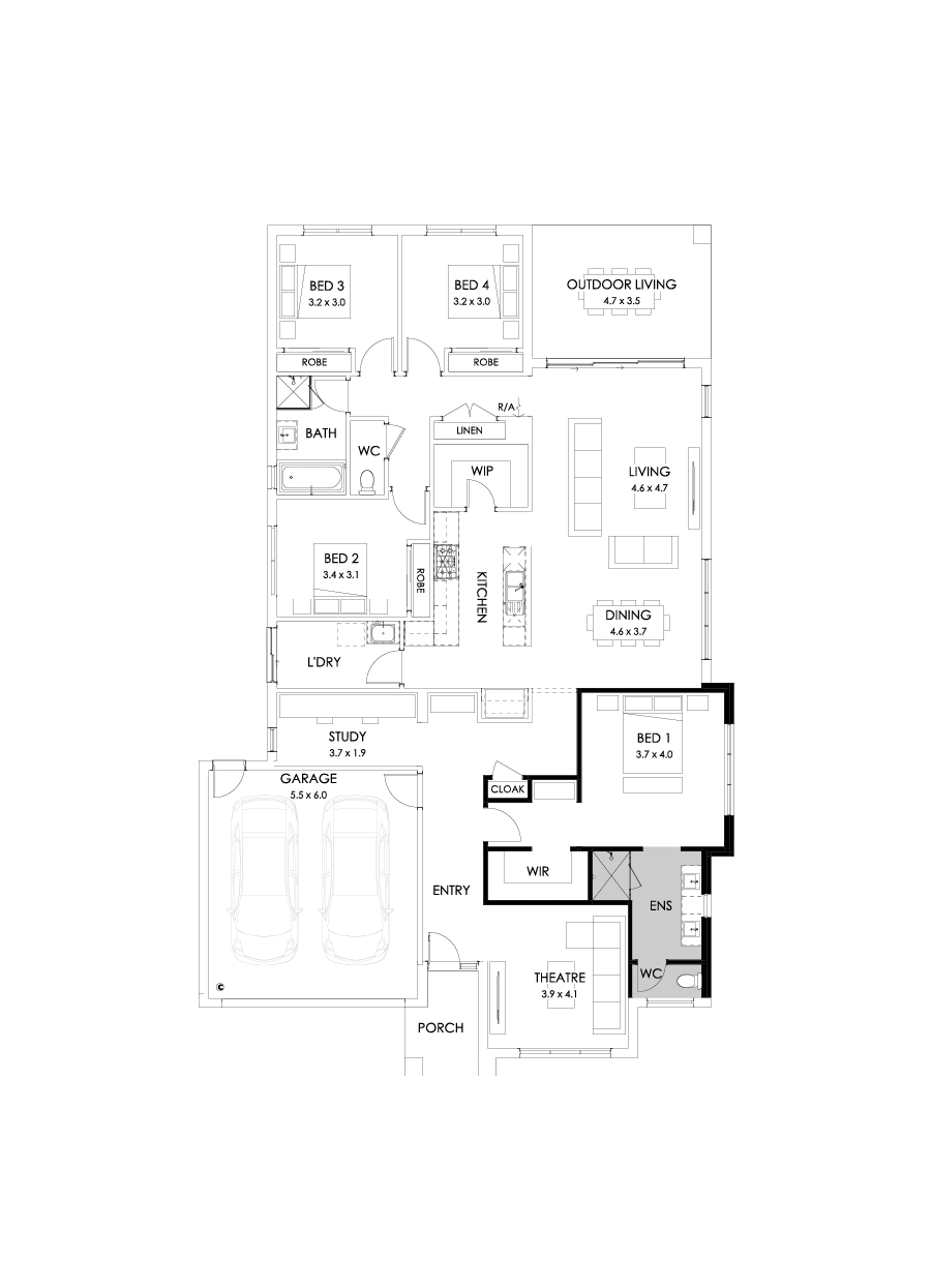 28  Floor Floorplan (Alternate theatre)