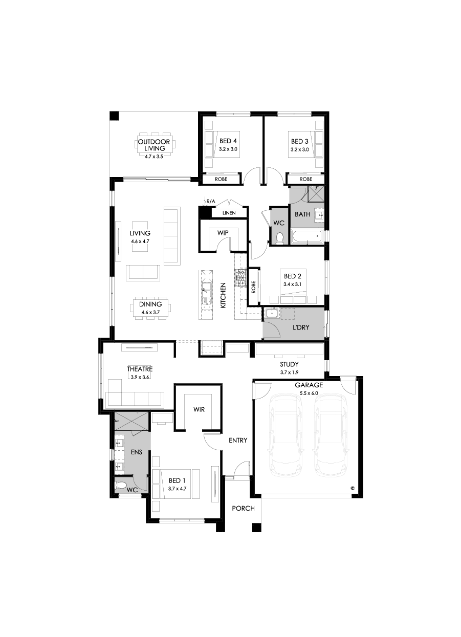 28  Floor Floorplan (Standard - Flipped)