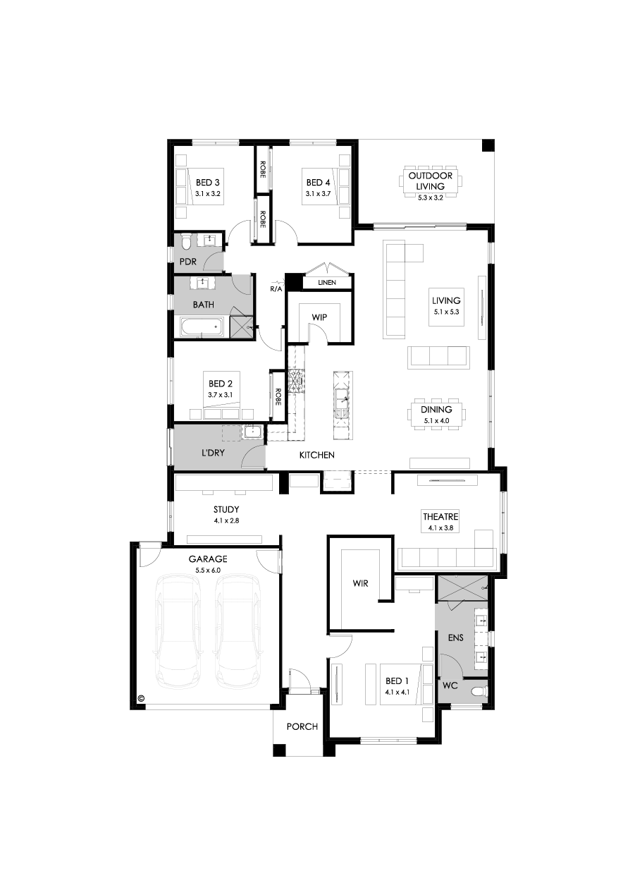 32  Floor Floorplan (Standard)