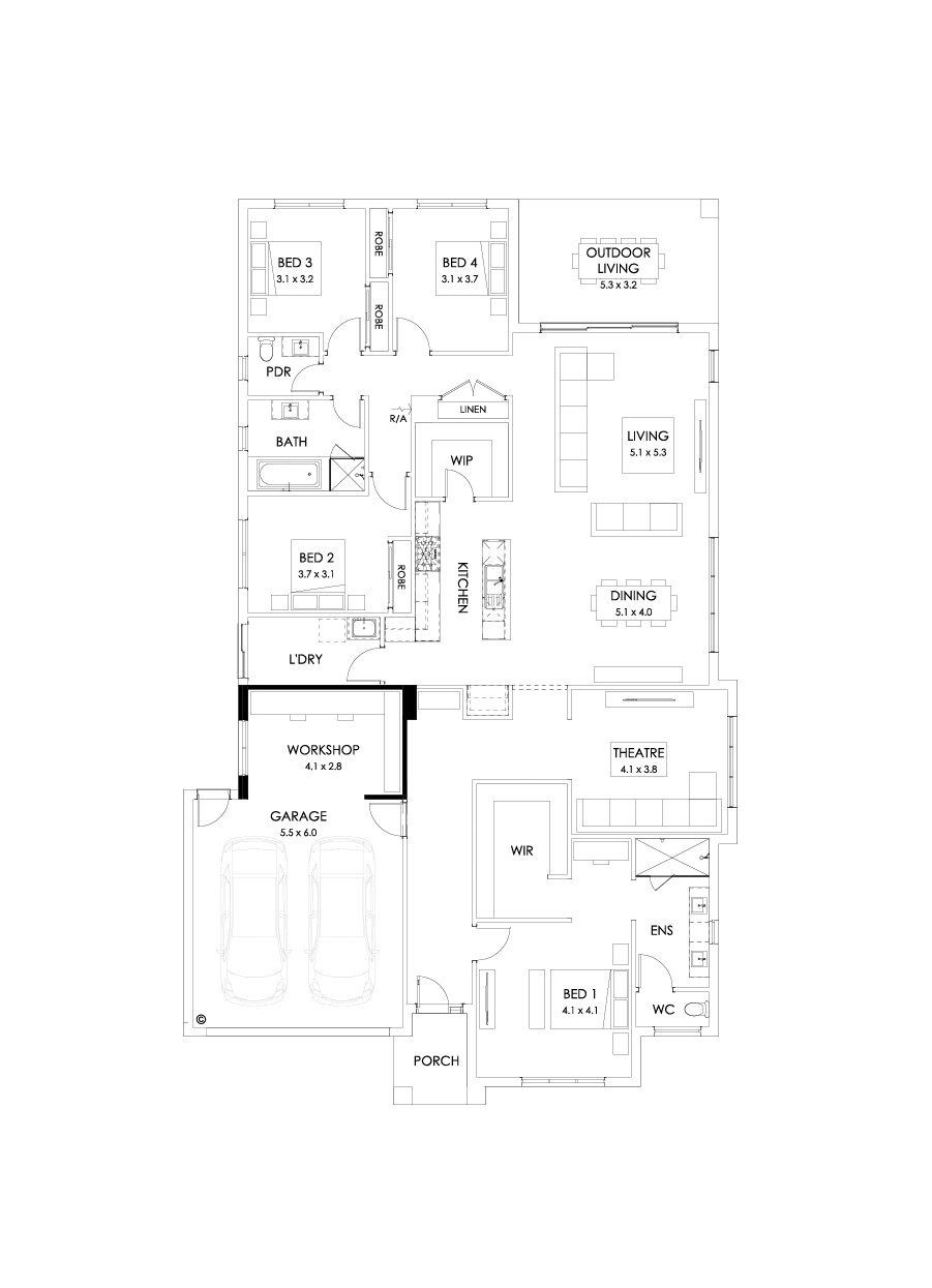32  Floor Floorplan (Workshop)