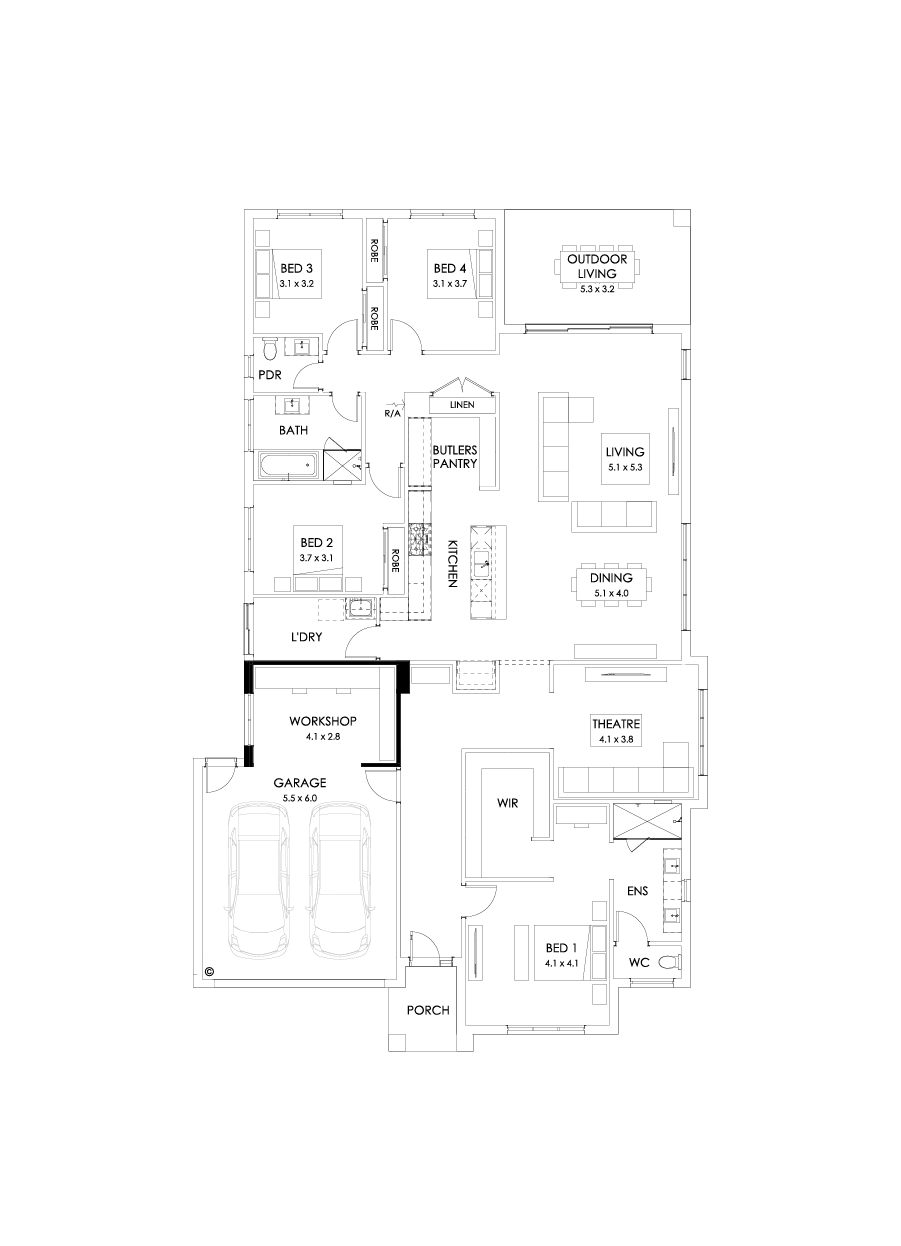 32  Floor Floorplan (Workshop)