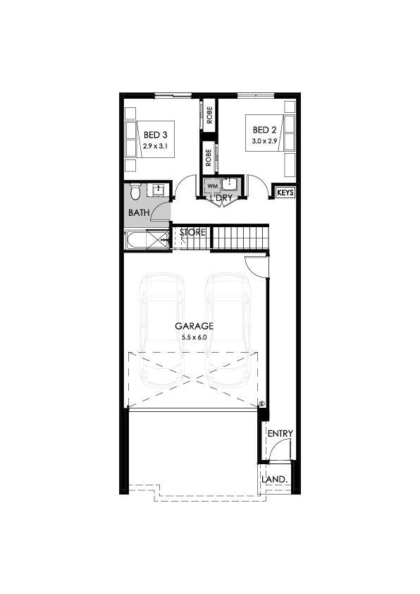 20b Ground Floor Floorplan (Standard)