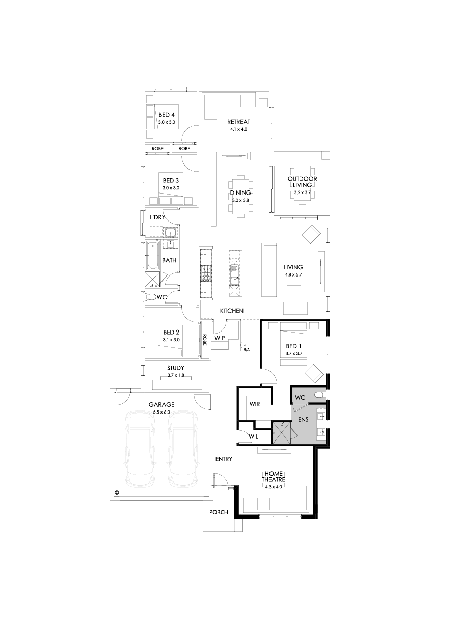 29  Floor Floorplan (Alternate theatre)