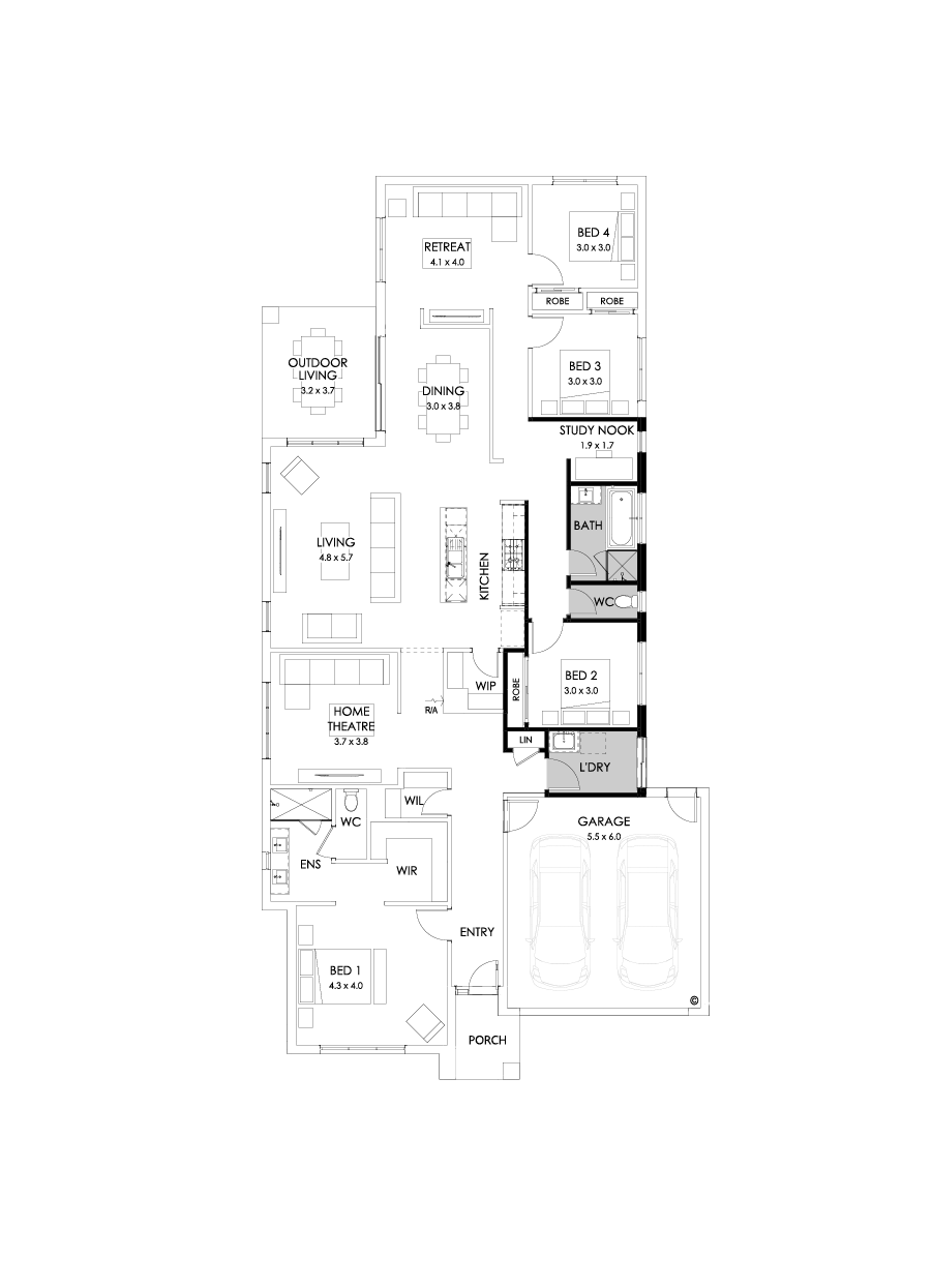 29  Floor Floorplan (Grand laundry - Flipped)