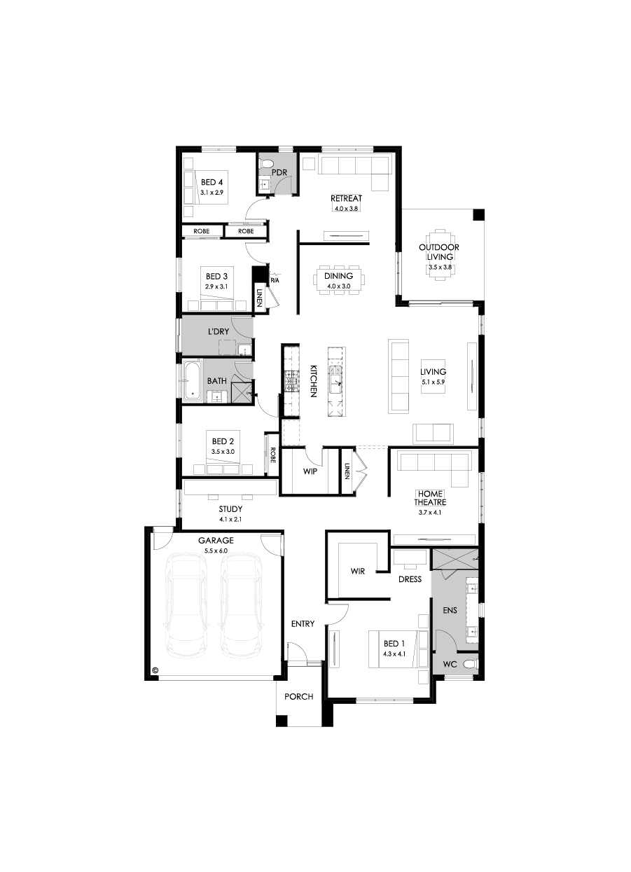 32  Floor Floorplan (Standard)